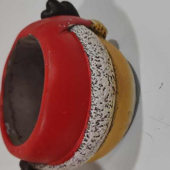 4 small holiday planters for succulents, Frosty and friends. - Picture 9 of 9